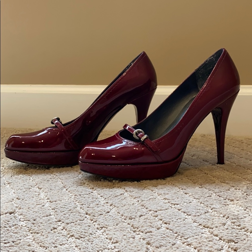 Stuart Weitzman - Red Patent Pumps - image 1